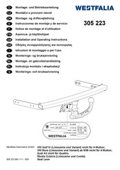 Westfalia 305 223 Instrucciones De Montaje