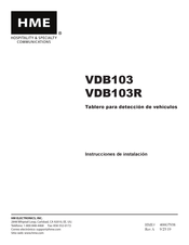 HME VDB103R Instrucciones De Instalación