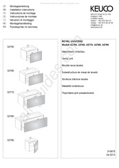 KEUCO 32750 Instrucciones De Montaje