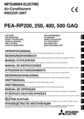 Mitsubishi Electric PEA-RP400GAQ Para El Usuario