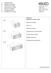 KEUCO ROYAL 60 Serie Instrucciones De Montaje