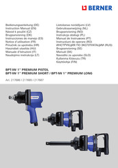 Berner 217685 Instrucciones De Manejo