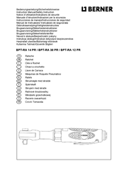 Berner BPT-RA 38 PR Instrucciones De Manejo