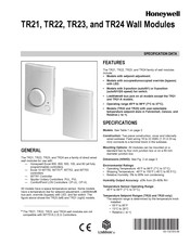 Honeywell TR21 Serie Manual Del Usuario