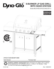 Dyna-Glo DGH483CRP Manual De Instrucciones