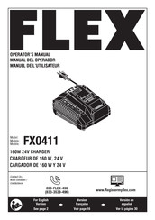 Flex FX0411 Manual Del Operador