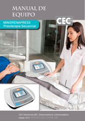 cec MINIDRENAPRESS Manual De Equipo