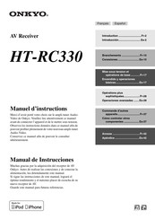 Onkyo HT-RC330 Manual De Instrucciones