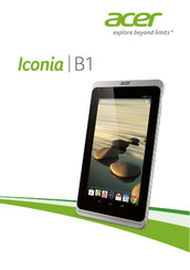 Acer Iconia B1 Manual Del Usuario