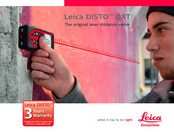 Leica DISTO DXT Manual De Instrucciones