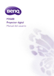 BenQ MX600 Manual Del Usuario