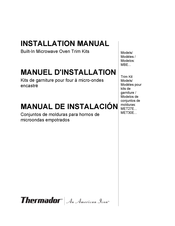 Thermador MET27E Serie Manual De Instalación