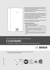 Bosch C 1210 ESC Manual De Instrucciones