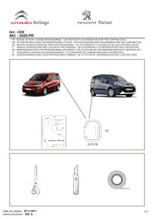 Citroen 8335.PR Instrucciones De Montaje
