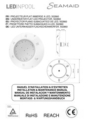 Seamaid LEDINPOOL 502860 Manual De Instalación Y Mantenimiento