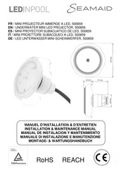 Seamaid 500859 Manual De Instalación Y Mantenimiento