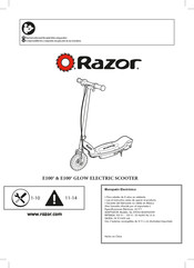 Razor E100 GLOW Manual De Instrucciones