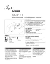 nvent Raychem SC-JBP-S-A Manual De Instrucciones