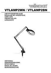 Velleman VTLAMP2WN Manual Del Usuario