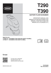 Tennant T390 Manual De Instrucciones