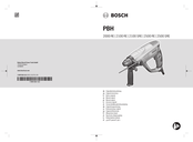 Bosch PBH 2500 SRE Manual Original