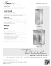 True SPEC STR Serie Manual De Instalación