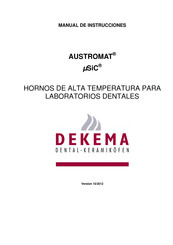 Dekema Austromat µSiC Manual De Instrucciones