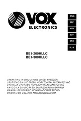 VOX electronics BE1-300HLLC Manual De Usuario