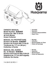 Husqvarna G483ST Manual Del Dueño