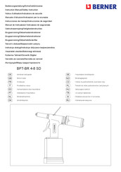 Berner BPT-BR 4-8 SD Instrucciones De Manejo