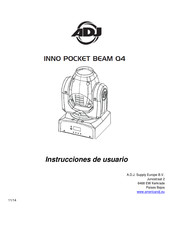 ADJ INNO POCKET BEAM Q4 Instrucciones De Usuario