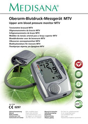 Medisana MTV Instrucciones De Manejo