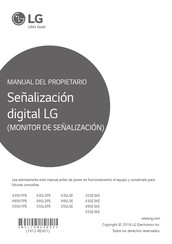 LG 43SL5E Manual Del Propietário