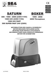 Sea SATURN 600 Manual Del Usuario