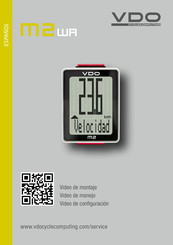 VDO Cyclecomputing M2 WR Manual De Instrucciones