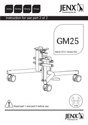 Jenx GM25 Manual De Instrucciones