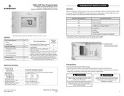 Emerson 1F83C-11NP Instrucciones De Instalación Y Funcionamiento