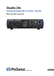 Presonus Studio 24c Manual Del Usuario