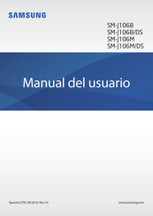 Samsung SM-J106B/DS Manual Del Usuario