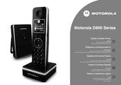 Motorola D800 Serie Manual Del Usuario