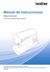 Brother 888-H22 Manual De Instrucciones