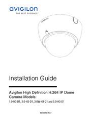 Avigilon 5.0-H3-D1 Guia De Instalacion