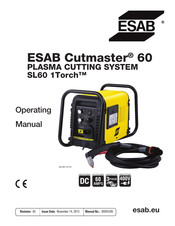 ESAB Cutmaster 60 Manual De Instrucciones