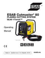 ESAB Cutmaster 80 Manual De Instrucciones