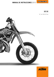 KTM 65 SX 2015 Manual De Instrucciones