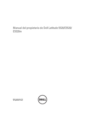 Dell Latitude 5520 Manual Del Propietário