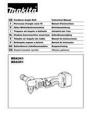 Makita BDA351 Manual De Instrucciones