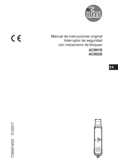 IFM AC902S Manual De Instrucciones