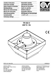 Vortice TRT 100 ED-V 8P Manual De Instrucciones