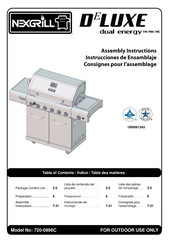 Nexgrill Deluxe 720-0896C Instrucciones De Montaje